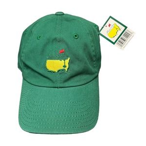 Masters American Needle Green Golf Hat Slouch Caddy Style Cap PGA Augusta GA